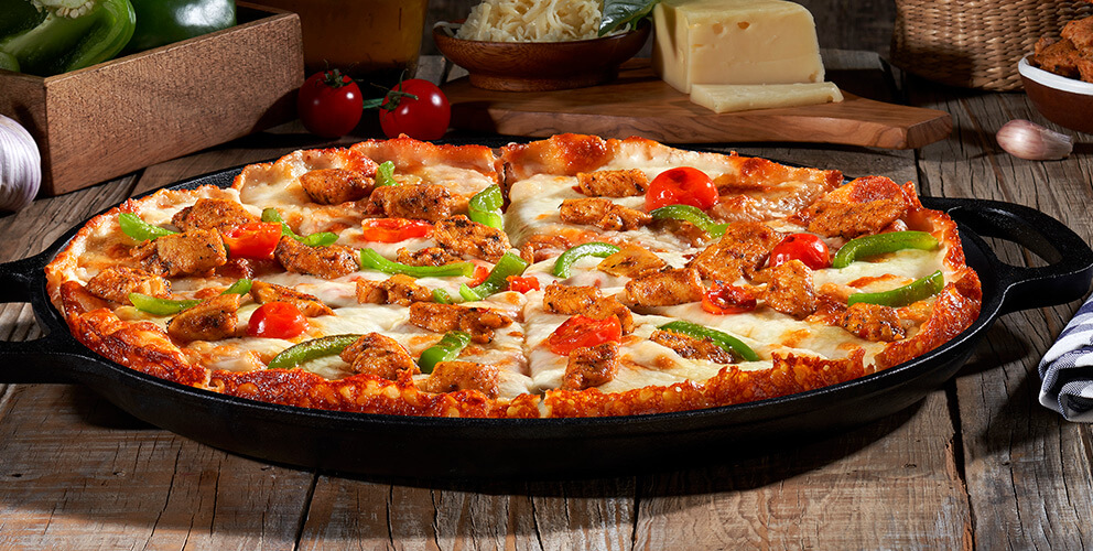 Pizza cacerola con pollo| Italianni's